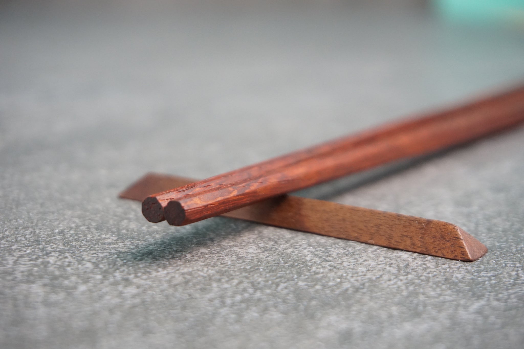 Chopsticks with resting block — DeWitt Woodworking