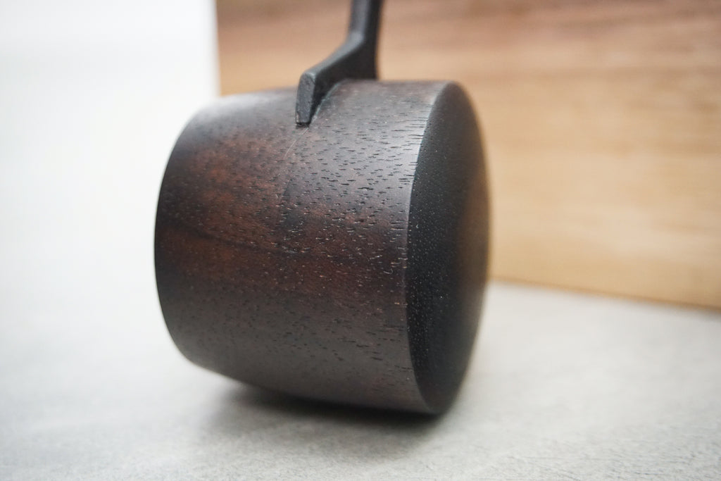 Ebonized Walnut Scoop